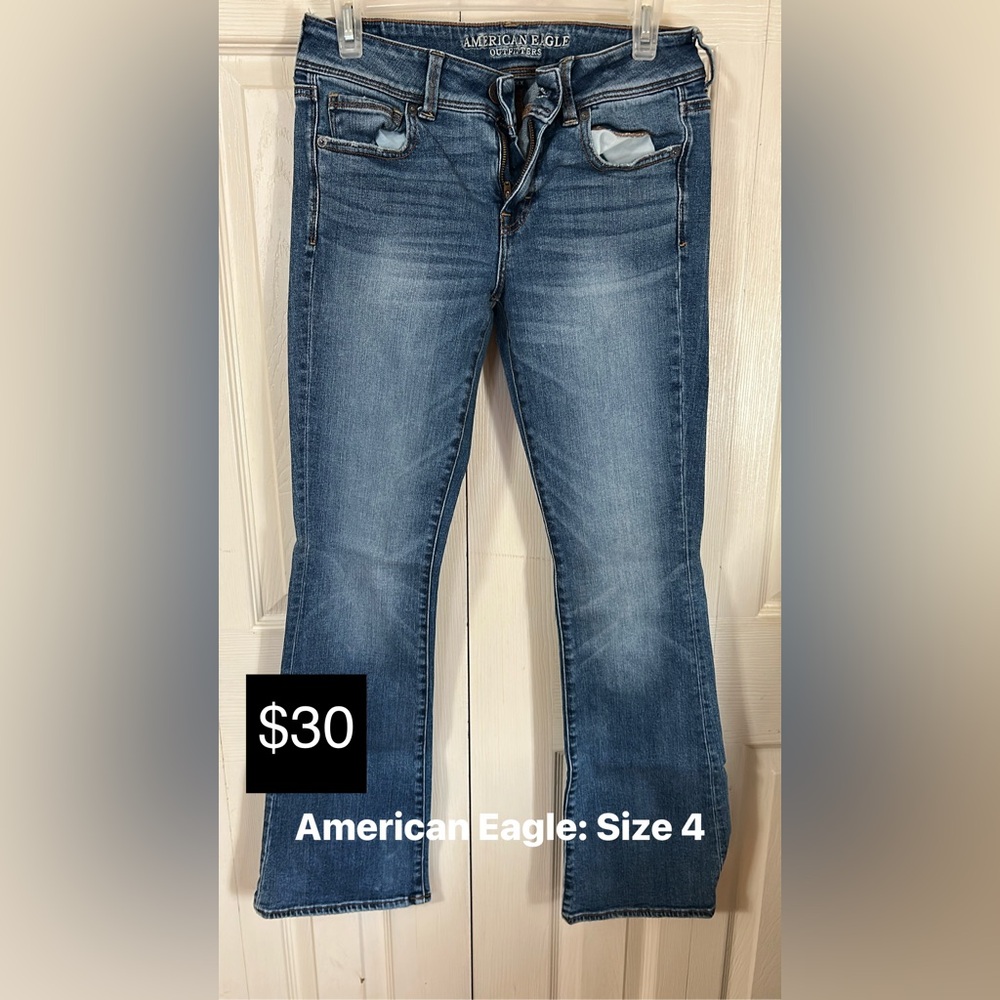 American Eagle Outfitters Blue Flare Jeans
